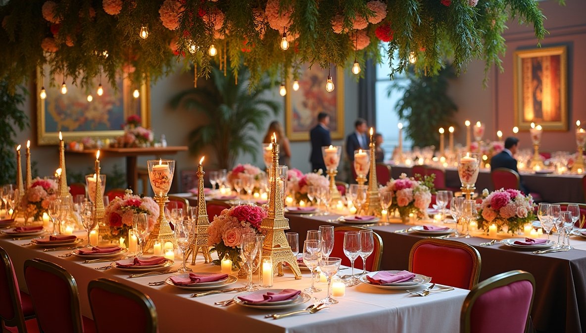 Custom event design installation